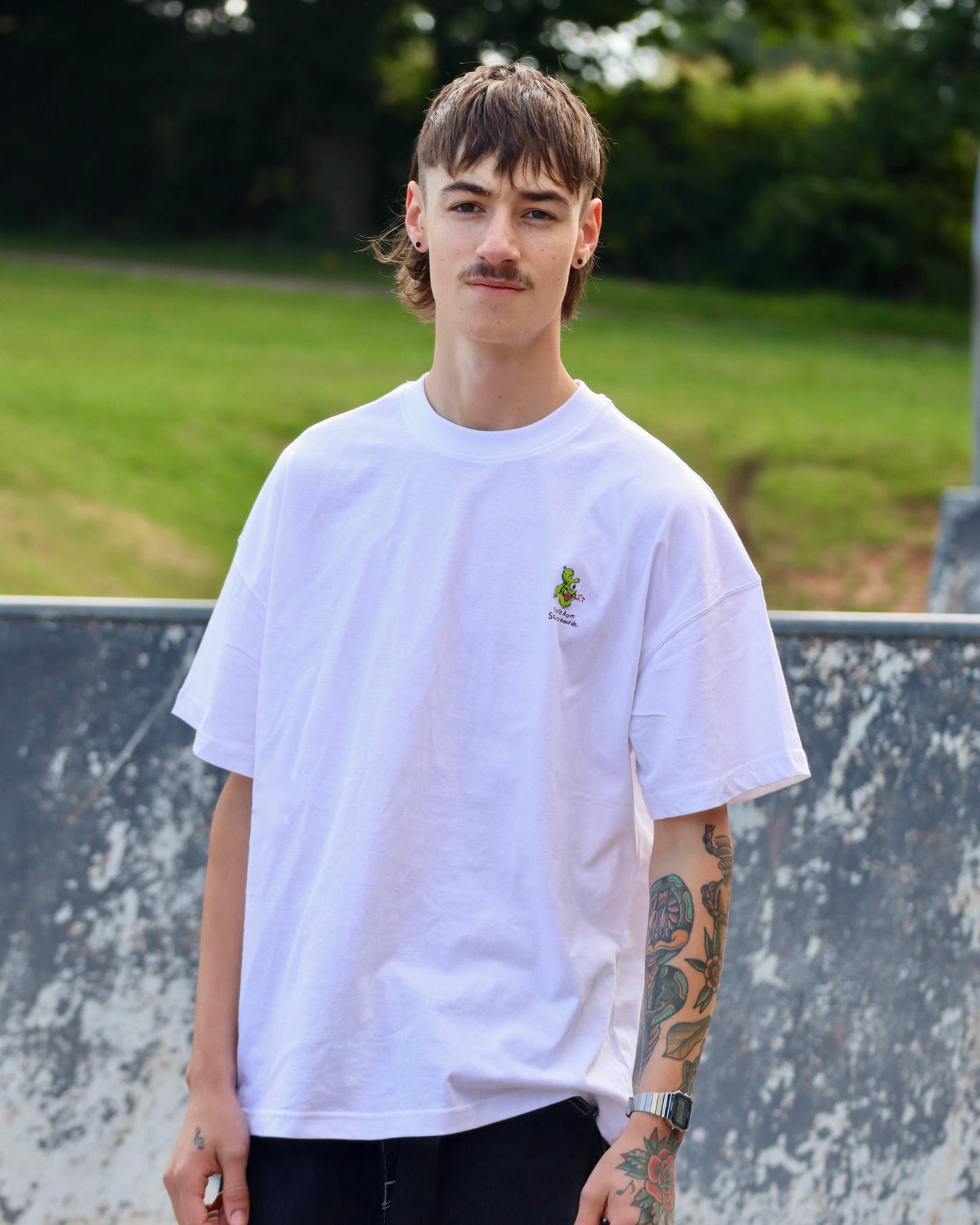 Oversized Boredom Skateboards Tee