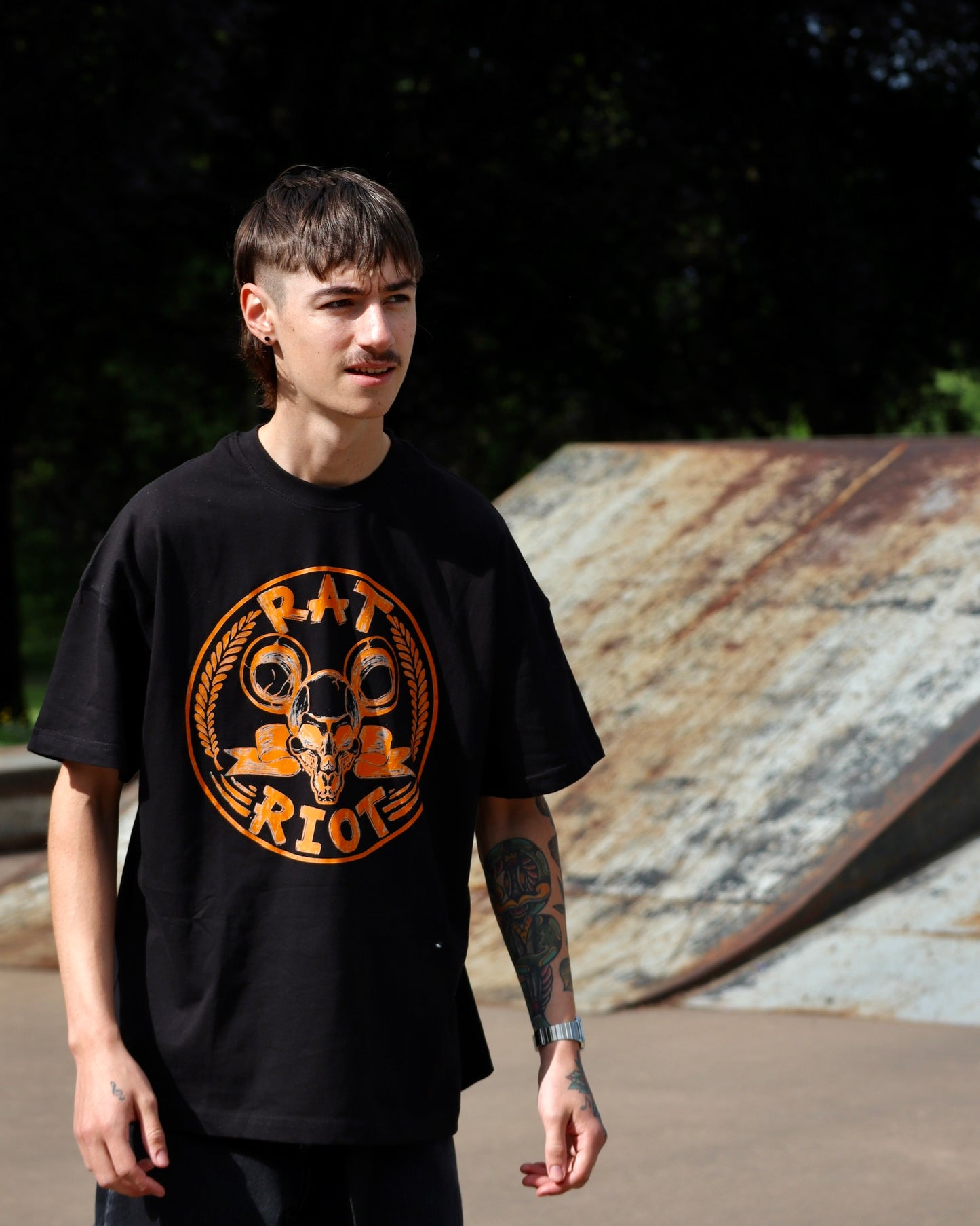 Oversized Rat Riot Tee