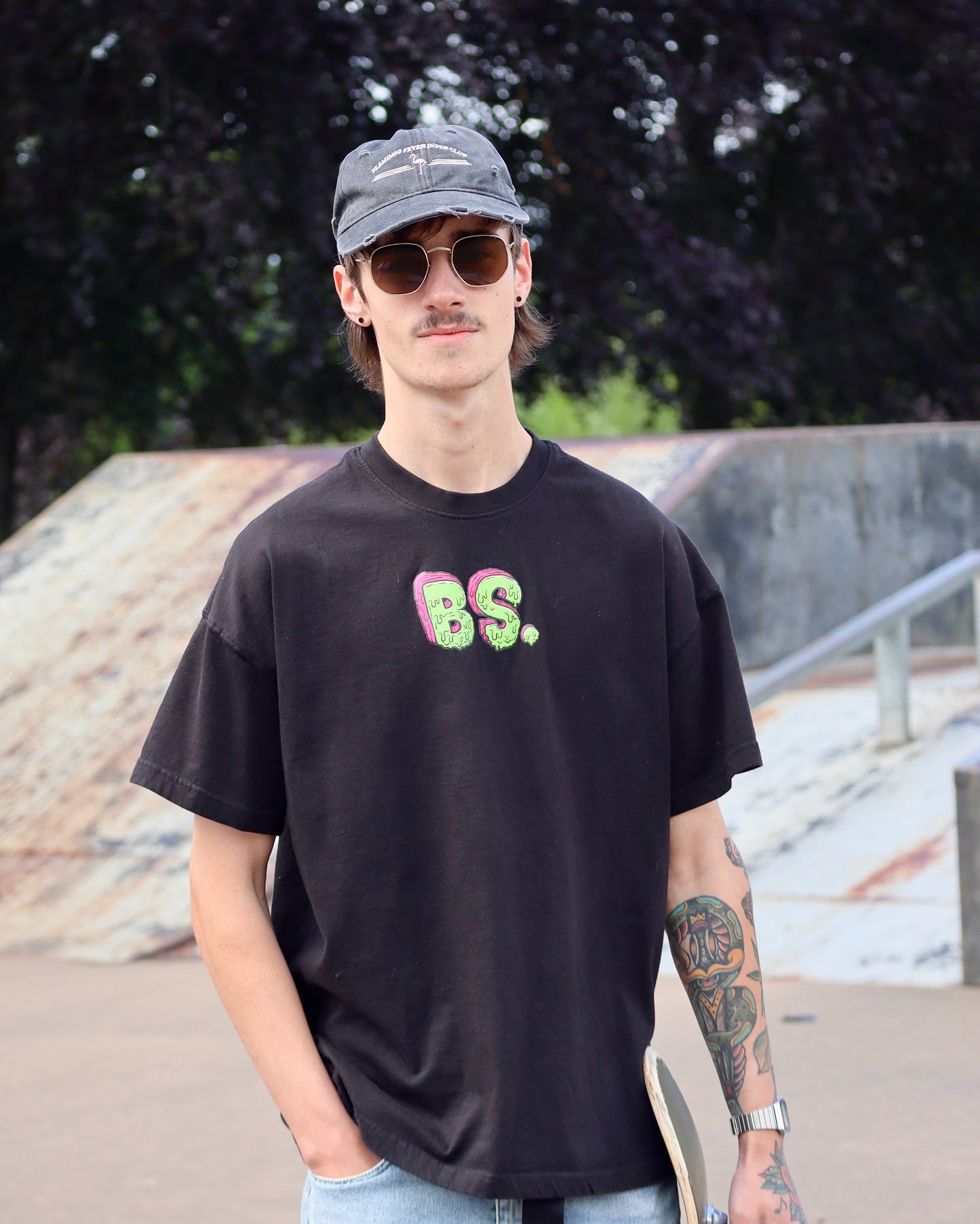 Oversized BS. Graphic Tee