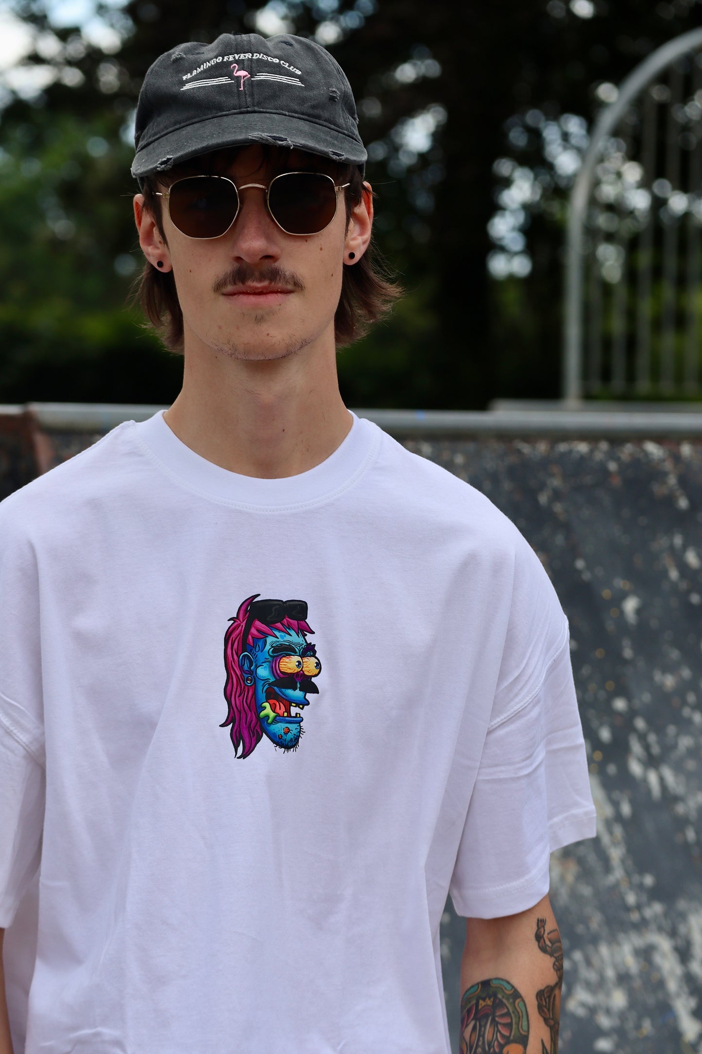 Oversized Mullet Mike Graphic Tee
