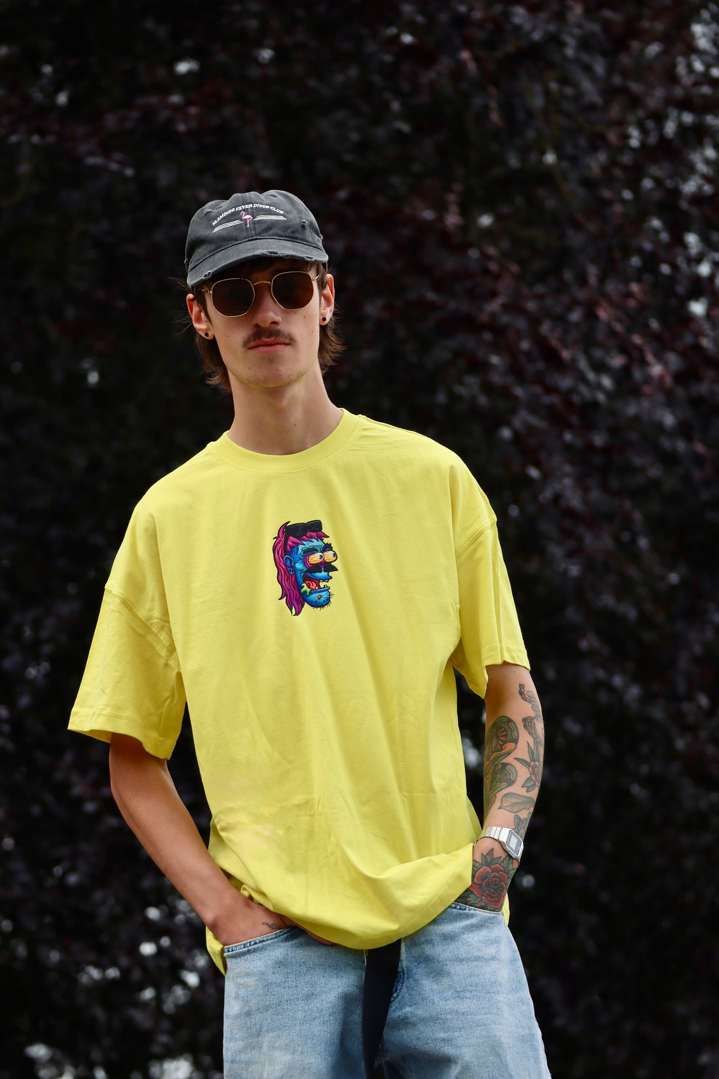 Oversized Mullet Mike Graphic Tee