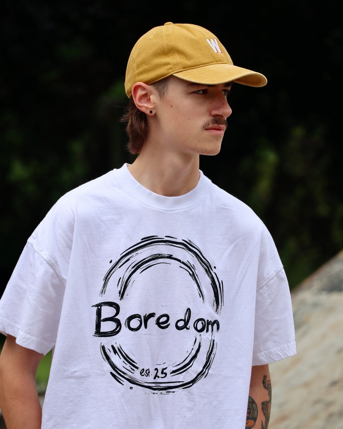 Oversized Boredom Stamp Tee